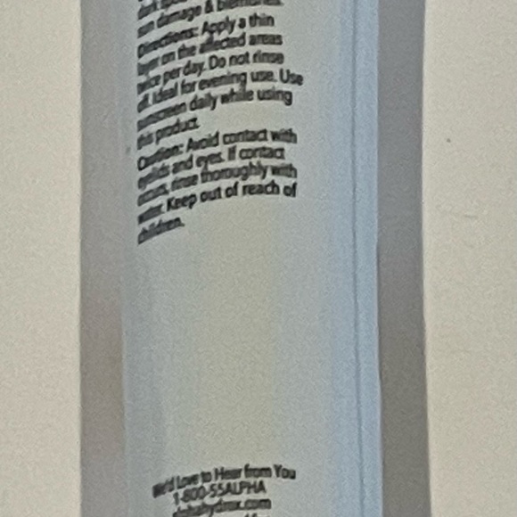 Alpha Skincare Alpha Skin Care Dual Action Fade Cream Anti Aging